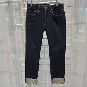 Rag & Bone Dark Blue Ankle Jeans